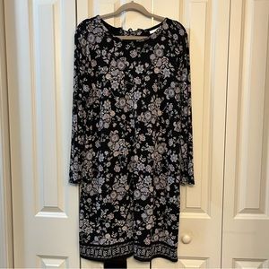 J Jill 109871 3/4 Length Sleeved Dress Size L